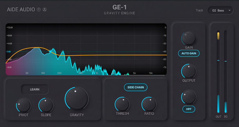 GE-1 Gravity Engine Plugin GUI